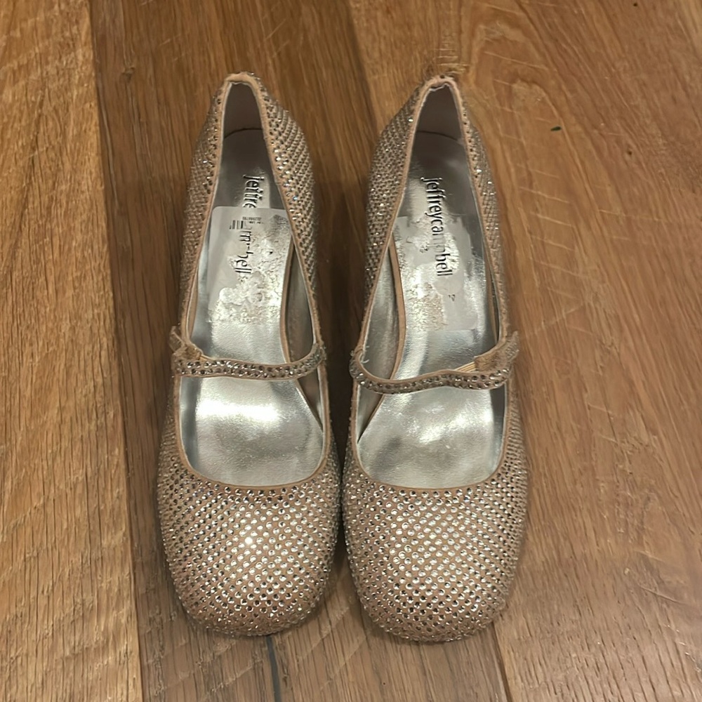 Jeffery Campbell sparkly heels